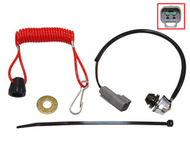 SP1 Tether Switch Pol 27-01112, industrial switch with multiple connection points, shown with black and silver components.