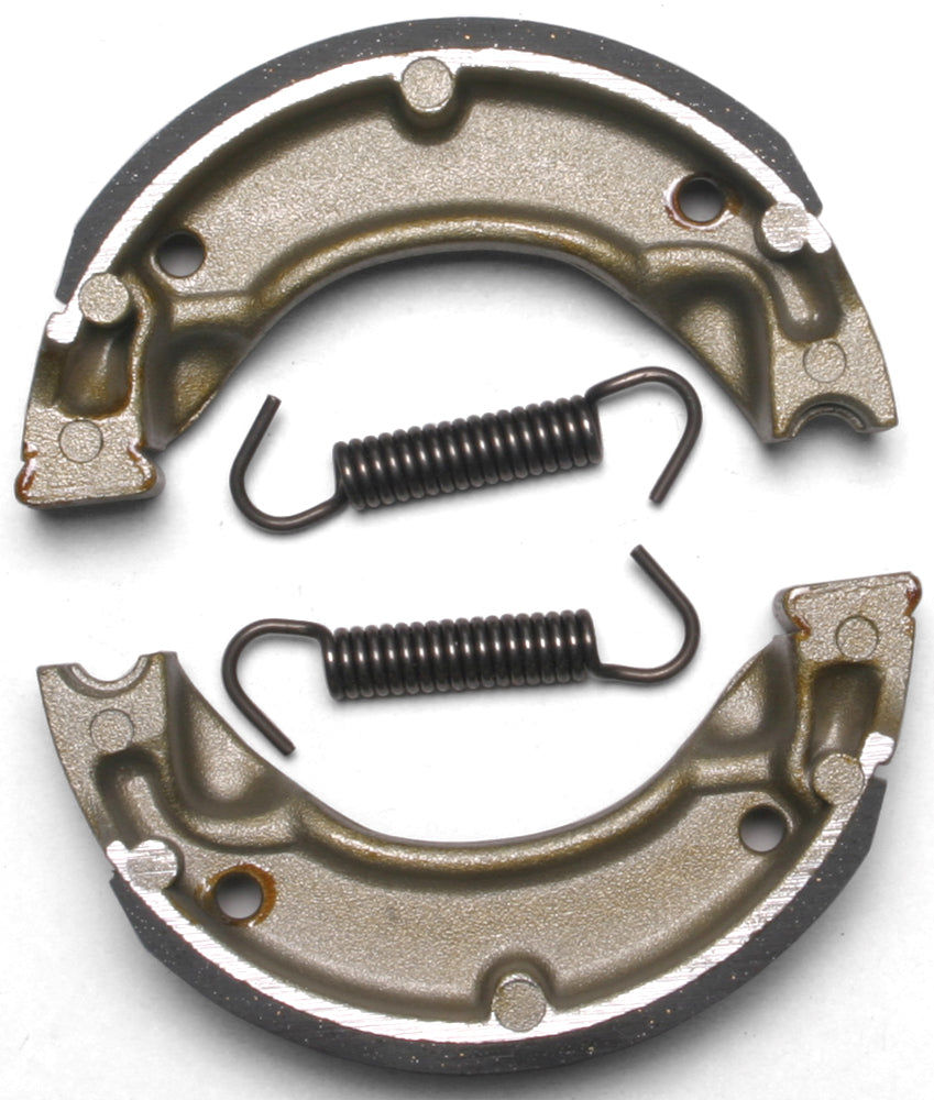EBC Motorcycle Brakes Brake Shoes 518 Plain, front or rear brake shoes with a simple design for motorcycle braking systems