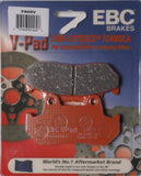 EBC Motorcycle Brakes - Brake Pads Fa69v Semi-Sintered V Series - 15-69V