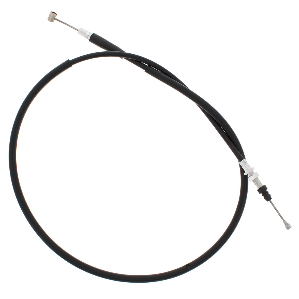 All Balls clutch cable 24-52021 for hydraulic control lines, showing the black cable with metal fittings and protective housing.