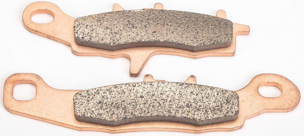 All Balls Sintered Brake Pad Kit with metal backing plates and brake pads for motorcycle or bike braking system.