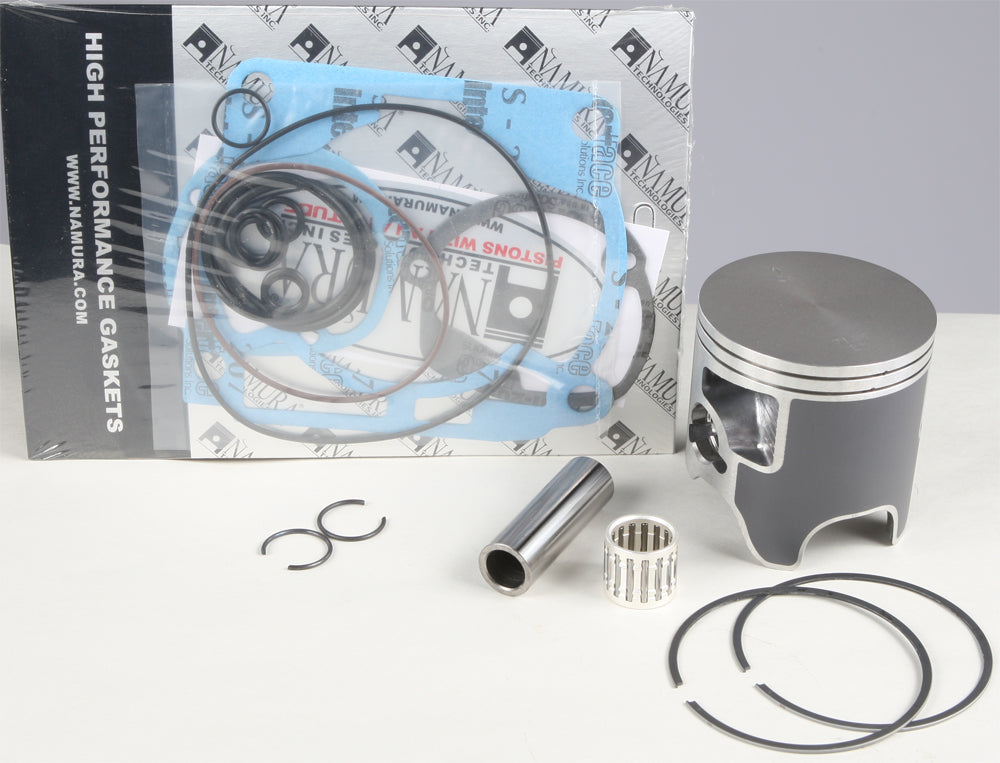 Namura Top End Kit for KTM 185 engine, includes piston and components, with 71.95mm bore and 11:1 compression ratio.