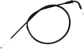 Motion Pro black vinyl throttle pull cable 70-5035 for motorcycle control lines, showing the cable with black vinyl coating and connectors.
