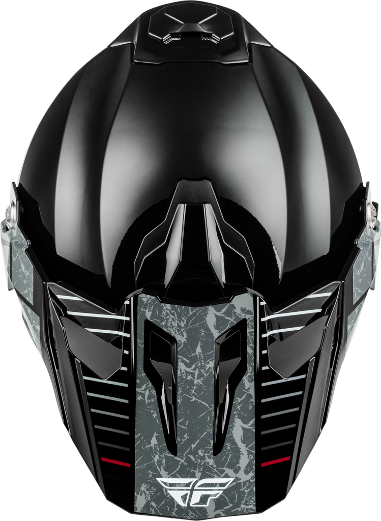 Fly Trekker Granite Helmet Black/Grey Sm