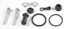 Load image into Gallery viewer, Shindy front caliper brake kit with multiple components, designed for enhanced vehicle braking performance.