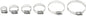 Stainless Steel Hose Clamps 58 83mm 10/Pk