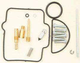 All Balls Bike Carburetor Rebuild Kit 226-1497 with gaskets and seals for intake, carburetor, and fuel system maintenance.