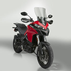 National Cycle Vstream Medium tinted windscreen for Ducati motorcycle, providing wind protection and style.