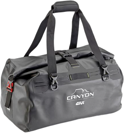 GIVI GRT712B waterproof cargo bag, 40L capacity, showing durable luggage with adjustable straps and waterproof material.