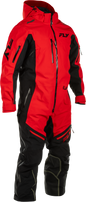 Cobalt Shell Snowbike Monosuit Red/Black Xl