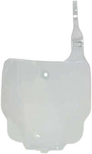 Load image into Gallery viewer, Acerbis front number plate for motorcycle, featuring a sleek black design with mounting holes for easy installation.