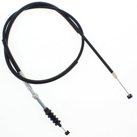 All Balls clutch cable 24-52043 for motorcycle hydraulic control lines, showing the cable with connectors and protective casing.