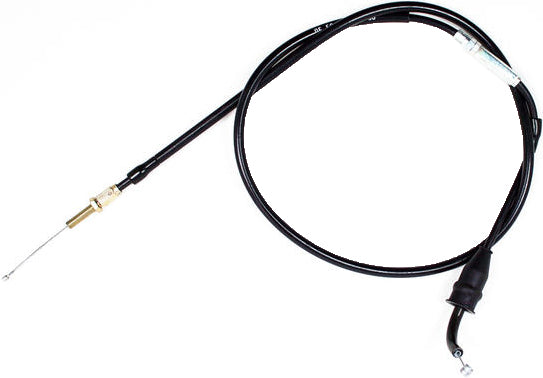 Motion Pro black vinyl throttle cable 70-5130 with durable control lines, designed for smooth throttle operation in motorcycles.