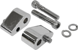 HardDrive passenger foot control Fboard extension kit for FLT and FLH models, showing the control components and wiring.