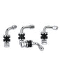 Fire Power 90-degree tire valve stems 0.453-inch, set of 4, wheel accessories for secure tire inflation.