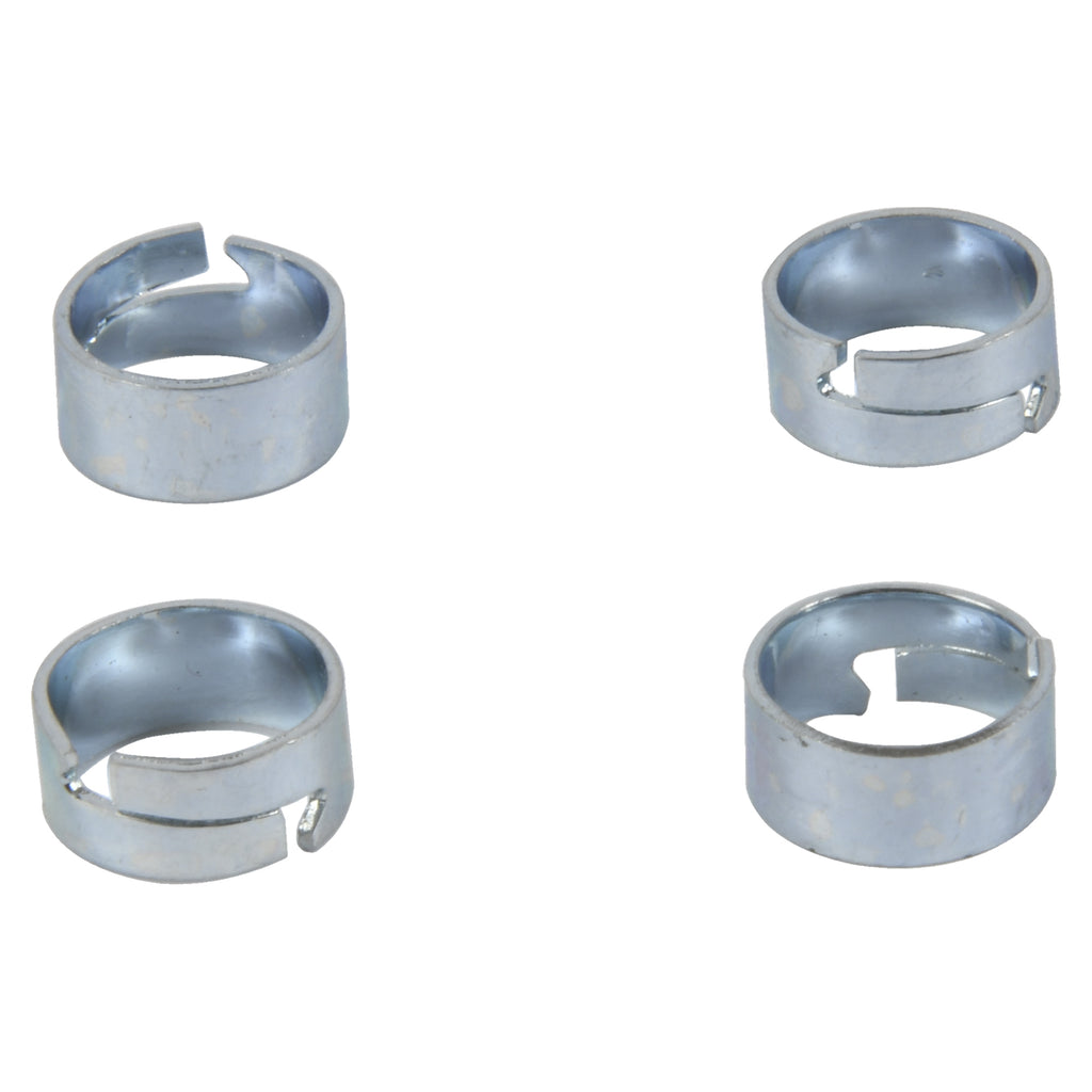 All Balls hose clamps refill kit with four stainless steel clamps for intake, carb, and fuel systems.