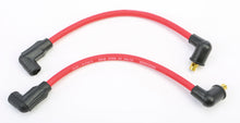 Load image into Gallery viewer, Moroso Ignition Wires Ultra 40 Red set for 1982-1999 FXR Harley Davidson motorcycle, electrical components with red insulation