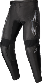 Alpine Star Stella Fluid Pant in black, size 28, featuring lightweight fabric and sporty design, shown on a model.