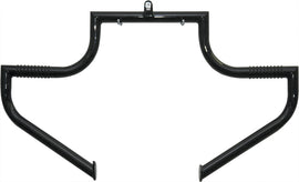 Lindby Engine Guard HD Linbar FLH Touring 97-Up black body protection for Harley-Davidson motorcycles.