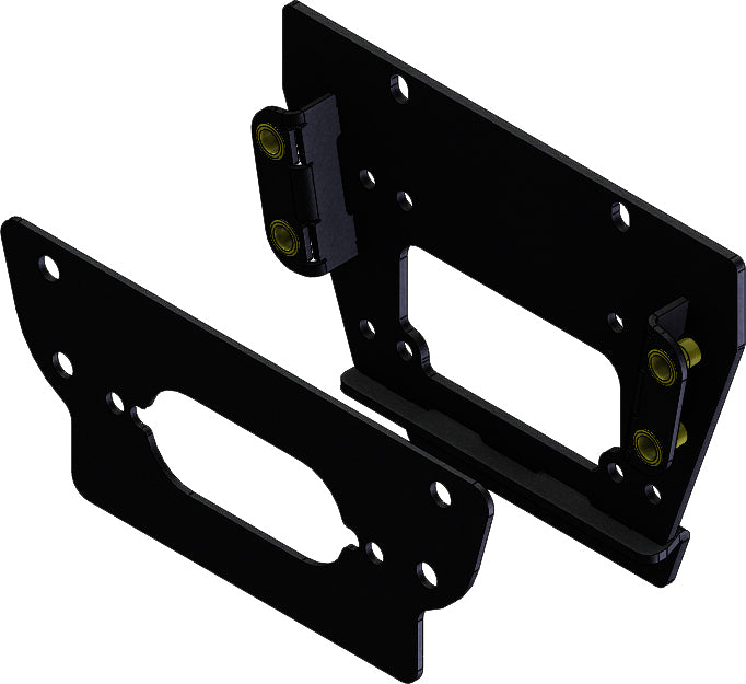 KFI Products winch mount bracket for Kawasaki Kawasaki, designed for secure installation of winches on Kawasaki vehicles.