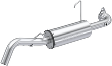 Load image into Gallery viewer, MBRP Exhaust single slip-on system with 5-inch chrome performance muffler for enhanced sound and style.