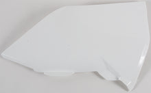 Load image into Gallery viewer, Acerbis white airbox cover for motorcycle, showing a clean, lightweight plastic design with vent openings and Acerbis branding.