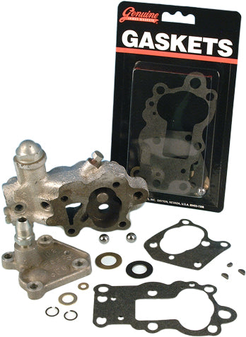 James Gasket oil pump shovel kit with gaskets and seals, part number 48-Fl 681-4754, for engine oil pump maintenance.