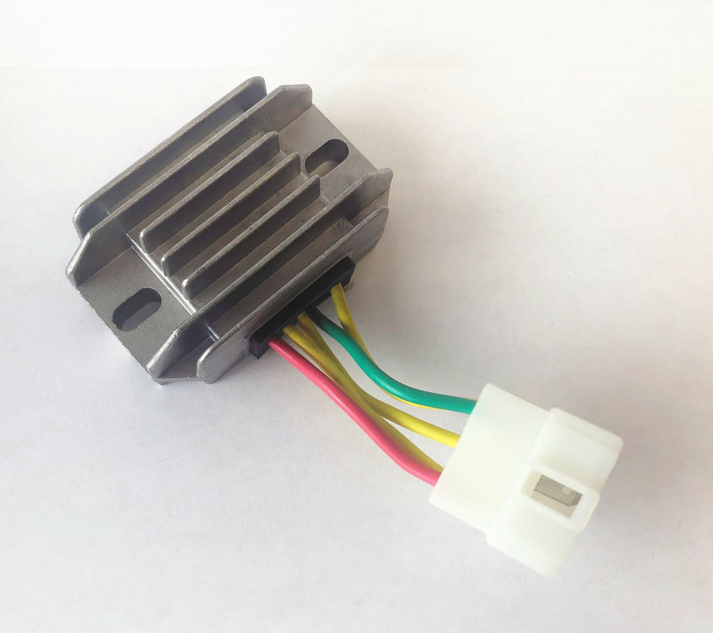 Ricks Motorsport Electric Kawasaki electric regulator and rectifier for motorcycle electrical system, model 27-10307