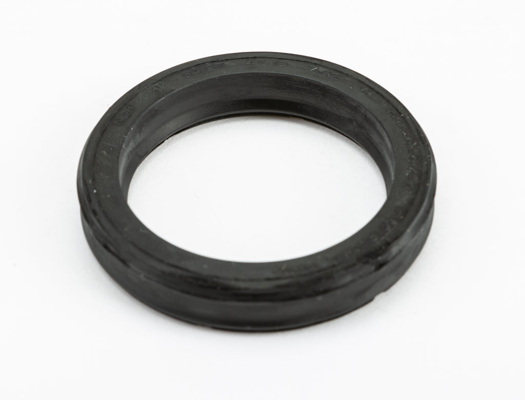 Fox U-Cup 530-9155 suspension component showing the black rubber U-shaped part for motorcycle shock absorbers.