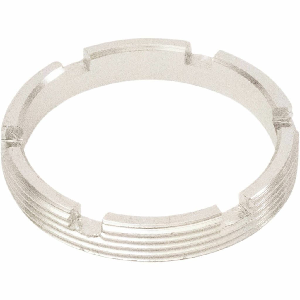 All Balls rear wheel bearing retainer for KTM and Honda drive systems, showing the metal clip and retaining features.