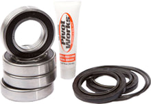 Load image into Gallery viewer, Pivot Works Rear Wheel Bearing Kit 52-0647 drive component with bearings and hardware for bicycle wheel assembly.