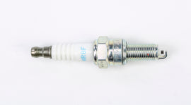 NGK spark plug #90299/10 2-MR8F with metal shell and ceramic insulator, used for automotive engines.