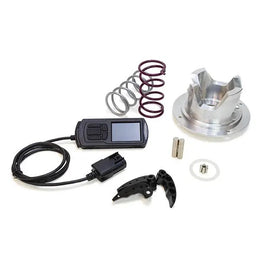 Dynojet Research Stage 2 Engine Management Kit with wiring and components for motorcycle tuning and performance enhancement.