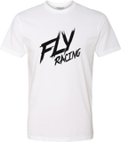 Fly Racing Fly Brawl Tee White Sm 352-0024S