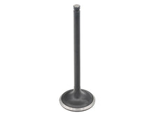 Load image into Gallery viewer, Bronco Engine Exhaust Valve Hon 183-09203E with metallic finish, detailed close-up showing valve components and branding.