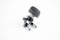 WSM Performance Parts fuel valve with 3-position S-D switch for intake and carburetor fuel system, black metal construction.