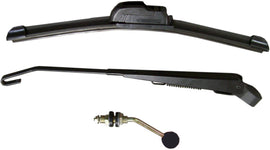 Kolpin manual windshield wiper for vehicles, featuring a durable design with rubber blade and easy handle operation.