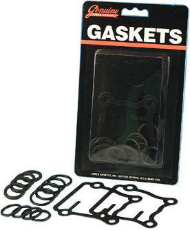James Gasket tap cover pushrod tube gasket kit for Twin Cam engines, includes seals and gaskets for engine maintenance.