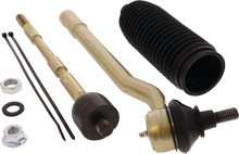 Load image into Gallery viewer, All Balls suspension tie rod end kit Pol 251-1125 showing metal joints and rubber boots for vehicle steering system