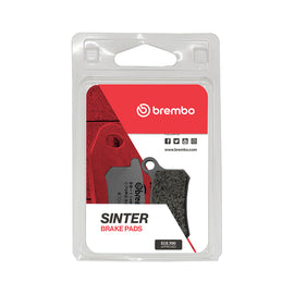 Brembo Sx Brake Pads Sintered 177-1125 installed on a vehicle, showcasing durable brake pads designed for high-performance braking.