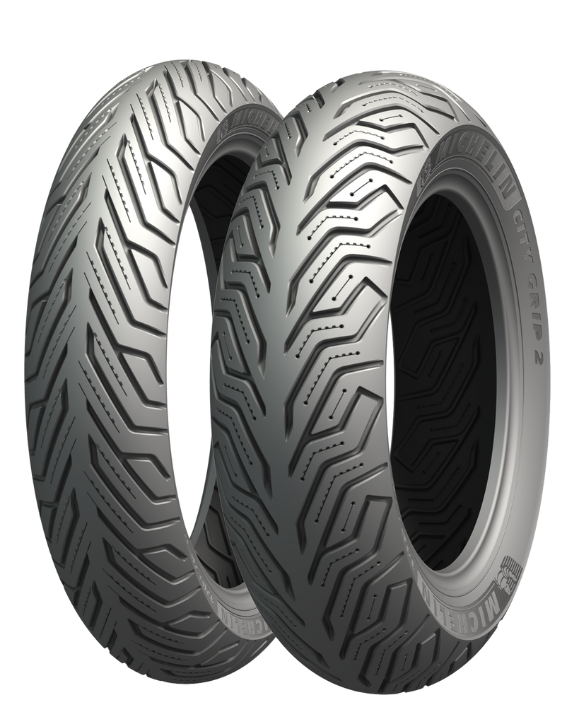 Michelin City Grip 2 motorcycle tire, front or rear, size 120/80-14, 58S TL with tread pattern visible