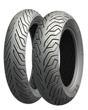 Load image into Gallery viewer, Michelin City Grip 2 scooter tire, 100/80-10, 53L TL, front or rear, showing tread pattern and sidewall details.