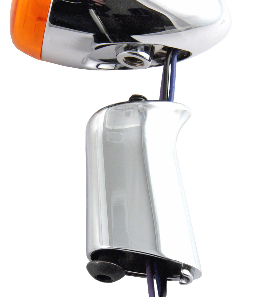 Chris Products support bullet turn signal mount bracket, long turn signal bracket for motorcycle or vehicle lighting.