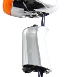 Chris Products support bullet turn signal mount bracket, long turn signal bracket for motorcycle or vehicle lighting.