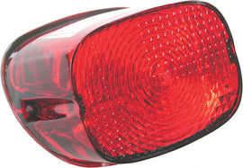 Red taillight lens for HardDrive OE style illumination, model 820-0380, with clear lens and durable construction.