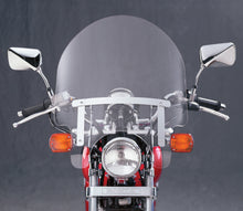 Load image into Gallery viewer, National Cycle Dakota 3.0 Ws 20.5"x18" clear motorcycle windshield with aerodynamic design and durable construction.