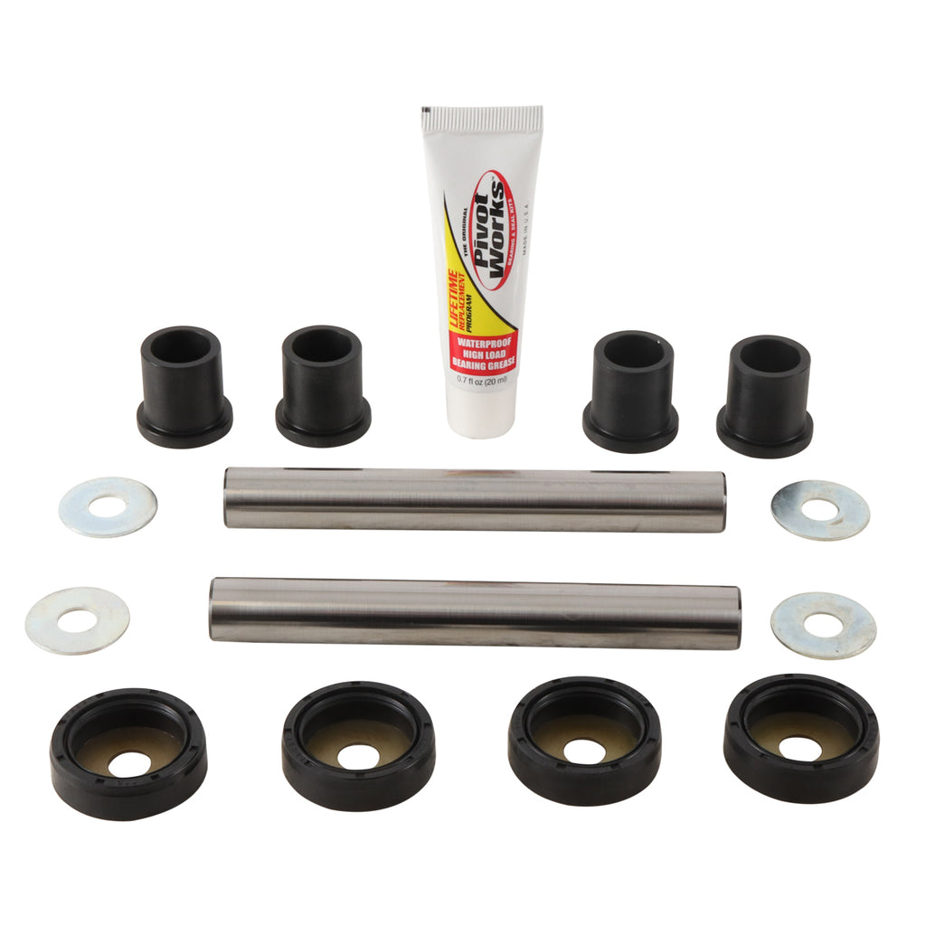 Pivot Works A-Arm Bearing Kit for Suzuki suspension, including bearings and components for vehicle repair.
