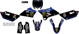 DCOR Complete Kit 22 Star Yam White Bg off-road vehicle parts, including wheel and tire components, on a white background.
