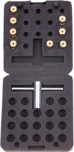 Load image into Gallery viewer, SP1 Jet Carrier tool with wrench for Mikuni carbs, model 12-3301, used for motorcycle carburetor maintenance.