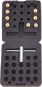 SP1 Jet Carrier tool with wrench for Mikuni carbs, model 12-3301, used for motorcycle carburetor maintenance.